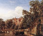 HEYDEN, Jan van der View of the Herengracht, Amsterdam oil painting